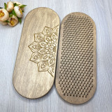 Купити Sadhu Board BEIGE «Mandala» Pitch - 10mm по вигідній ціні в Києві, Житомирі, Україні Sadhu Board BEIGE «Mandala» Pitch - 10mm