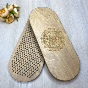 Доска Садху BEIGE «Мандала» Шаг – 10мм