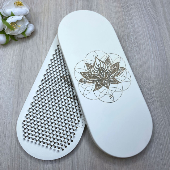Купити Sadhu Board WHITE «Lotus» Pitch - 8mm по вигідній ціні в Києві, Житомирі, Україні Sadhu Board WHITE «Lotus» Pitch - 8mm