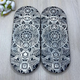 Sadhu Board BLACK «Chakras» White patina Pitch - 10mm