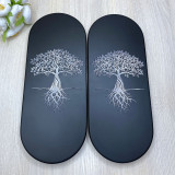 Купити Sadhu Board BLACK «Tree of Life» White patina Pitch - 10mm по вигідній ціні в Києві, Житомирі, Україні Sadhu Board BLACK «Tree of Life» White patina Pitch - 10mm