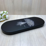 Купити Sadhu Board BLACK «Tree of Life» White patina Pitch - 10mm по вигідній ціні в Києві, Житомирі, Україні Sadhu Board BLACK «Tree of Life» White patina Pitch - 10mm