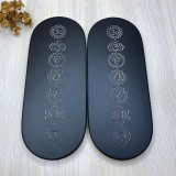 Купити Sadhu Board BLACK «Chakras» Pitch - 8mm по вигідній ціні в Києві, Житомирі, Україні Sadhu Board BLACK «Chakras» Pitch - 8mm