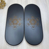 Купити Sadhu Board BLACK «Cube of Metatron» Pitch - 10mm по вигідній ціні в Києві, Житомирі, Україні Sadhu Board BLACK «Cube of Metatron» Pitch - 10mm