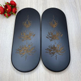 Купити Sadhu Board BLACK «Lotuses» Pitch - 10mm по вигідній ціні в Києві, Житомирі, Україні Sadhu Board BLACK «Lotuses» Pitch - 10mm