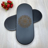 Купити Sadhu Board BLACK «Mandala» Pitch - 10mm по вигідній ціні в Києві, Житомирі, Україні Sadhu Board BLACK «Mandala» Pitch - 10mm