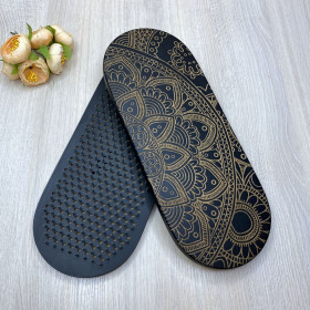 Sadhu Board BLACK «Mandala» Pitch - 10mm