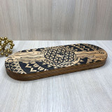 Купити Sadhu Board «Hexagon» Black patina Pitch - 10mm по вигідній ціні в Києві, Житомирі, Україні Sadhu Board «Hexagon» Black patina Pitch - 10mm