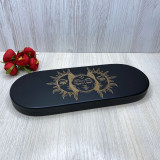 Купити Sadhu Board BLACK «Sun-Moon» Pitch - 10mm по вигідній ціні в Києві, Житомирі, Україні Sadhu Board BLACK «Sun-Moon» Pitch - 10mm