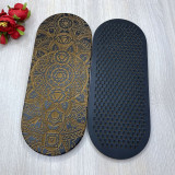 Sadhu Board BLACK «Chakras» Golden patina Pitch - 10mm