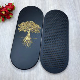 Купити Sadhu Board BLACK «Tree of Life» Golden patina Pitch - 10mm по вигідній ціні в Києві, Житомирі, Україні Sadhu Board BLACK «Tree of Life» Golden patina Pitch - 10mm