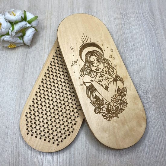 Купити Sadhu Board «The girl with the fox» Pitch - 10mm по вигідній ціні в Києві, Житомирі, Україні Sadhu Board «The girl with the fox» Pitch - 10mm