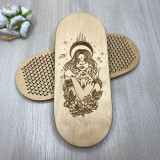 Купити Sadhu Board «The girl with the fox» Pitch - 10mm по вигідній ціні в Києві, Житомирі, Україні Sadhu Board «The girl with the fox» Pitch - 10mm