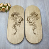 Купити Sadhu Board «Dragon» Pitch - 8mm по вигідній ціні в Києві, Житомирі, Україні Sadhu Board «Dragon» Pitch - 8mm