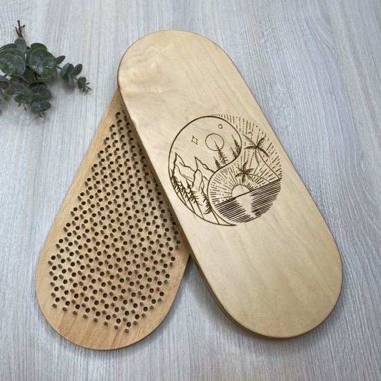 Купити Sadhu Board «Mountains-Sea» Pitch - 10mm по вигідній ціні в Києві, Житомирі, Україні Sadhu Board «Mountains-Sea» Pitch - 10mm