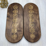 Купити Sadhu Board BROWN «Chakras» Pitch - 10mm по вигідній ціні в Києві, Житомирі, Україні Sadhu Board BROWN «Chakras» Pitch - 10mm