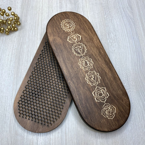 Купити Sadhu Board BROWN «Chakras» Pitch - 8mm по вигідній ціні в Києві, Житомирі, Україні Sadhu Board BROWN «Chakras» Pitch - 8mm