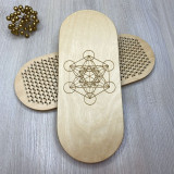 Купити Sadhu Board «Cube of Metatron» Pitch - 10mm по вигідній ціні в Києві, Житомирі, Україні Sadhu Board «Cube of Metatron» Pitch - 10mm