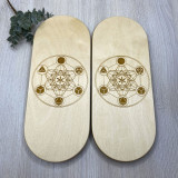 Купити Sadhu Board «Metatron's cube» Pitch - 10mm по вигідній ціні в Києві, Житомирі, Україні Sadhu Board «Metatron's cube» Pitch - 10mm