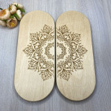 Купити Sadhu Board «Mandala» Pitch - 10mm по вигідній ціні в Києві, Житомирі, Україні Sadhu Board «Mandala» Pitch - 10mm