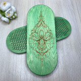Купити Sadhu Board LIGHT GREEN «Lotus» Pitch - 10mm по вигідній ціні в Києві, Житомирі, Україні Sadhu Board LIGHT GREEN «Lotus» Pitch - 10mm