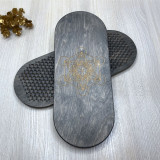 Купити Sadhu Board DARK GRAY «Cube of Metatron» Pitch - 10mm по вигідній ціні в Києві, Житомирі, Україні Sadhu Board DARK GRAY «Cube of Metatron» Pitch - 10mm