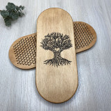 Купити Sadhu Board TON «Tree of Life» Black patina Pitch - 10mm по вигідній ціні в Києві, Житомирі, Україні Sadhu Board TON «Tree of Life» Black patina Pitch - 10mm