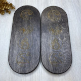 Купити Sadhu Board LIGHT BLACK «Elements» Pitch - 10mm по вигідній ціні в Києві, Житомирі, Україні Sadhu Board LIGHT BLACK «Elements» Pitch - 10mm