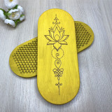 Купити Sadhu Board YELLOW «Lotus» Pitch - 10mm по вигідній ціні в Києві, Житомирі, Україні Sadhu Board YELLOW «Lotus» Pitch - 10mm