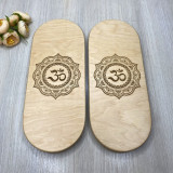Купити Sadhu Board «Om sign» Pitch - 8mm по вигідній ціні в Києві, Житомирі, Україні Sadhu Board «Om sign» Pitch - 8mm
