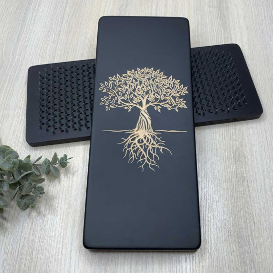 Купити Sadhu Board BLACK «Tree of Life» Pitch - 10mm по вигідній ціні в Києві, Житомирі, Україні Sadhu Board BLACK «Tree of Life» Pitch - 10mm