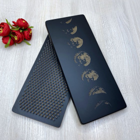 Sadhu Board BLACK «Moon phases» Pitch - 8mm