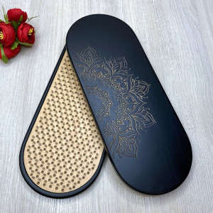 Sadhu Board BLACK «Mandala» Pitch - 10mm