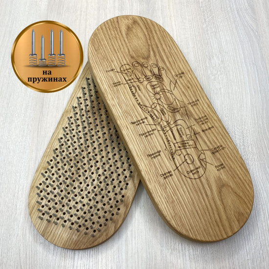 Купити Sadhu Board «Anatomy foot» Pitch - 10mm по вигідній ціні в Києві, Житомирі, Україні Sadhu Board «Anatomy foot» Pitch - 10mm