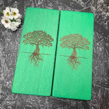 Sadhu Board GREEN «Tree of Life» Pitch - 10mm