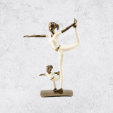 Artificial stone figurine «At Yoga» 25 cm