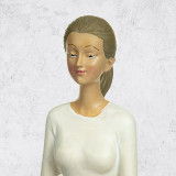 Artificial stone figurine «Yoga Lotus» 13 cm