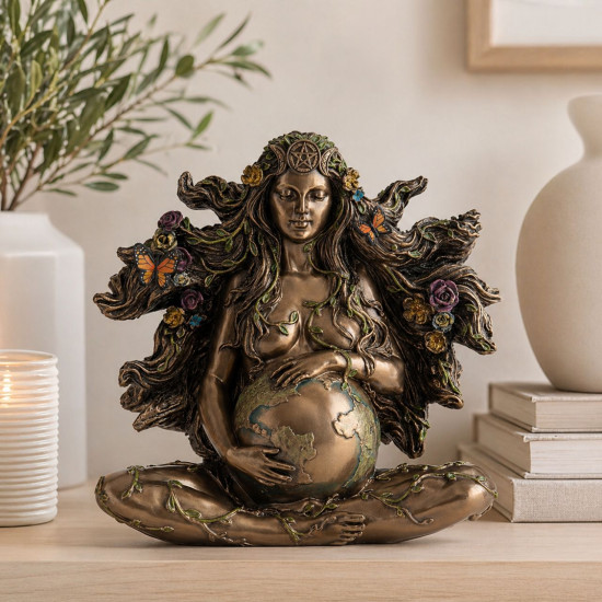 Artificial stone figurine «Gaia» 17 cm