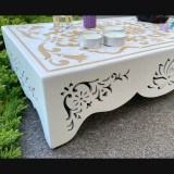 Купити Meditation table «Lotus» white 47 cm по вигідній ціні в Києві, Житомирі, Україні Meditation table «Lotus» white 47 cm