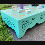 Купити Meditation table «Lotus» sea wave 47 cm по вигідній ціні в Києві, Житомирі, Україні Meditation table «Lotus» sea wave 47 cm