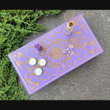 Купити Meditation table «Lotus» purple 47 cm по вигідній ціні в Києві, Житомирі, Україні Meditation table «Lotus» purple 47 cm