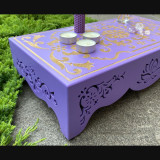 Купити Meditation table «Lotus» purple 47 cm по вигідній ціні в Києві, Житомирі, Україні Meditation table «Lotus» purple 47 cm