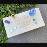 Купити Meditation table «Мandala» beige 45 cm по вигідній ціні в Києві, Житомирі, Україні Meditation table «Мandala» beige 45 cm
