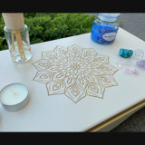 Купити Meditation table «Мandala» beige 45 cm по вигідній ціні в Києві, Житомирі, Україні Meditation table «Мandala» beige 45 cm