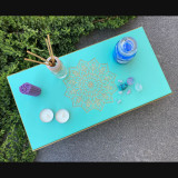 Купити Meditation table «Мandala» sea wave 45 cm по вигідній ціні в Києві, Житомирі, Україні Meditation table «Мandala» sea wave 45 cm