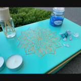 Купити Meditation table «Мandala» sea wave 45 cm по вигідній ціні в Києві, Житомирі, Україні Meditation table «Мandala» sea wave 45 cm