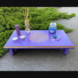 Купити Meditation table «Мandala» purple 45 cm по вигідній ціні в Києві, Житомирі, Україні Meditation table «Мandala» purple 45 cm