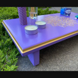 Купити Meditation table «Мandala» purple 45 cm по вигідній ціні в Києві, Житомирі, Україні Meditation table «Мandala» purple 45 cm