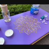 Купити Meditation table «Мandala» purple 45 cm по вигідній ціні в Києві, Житомирі, Україні Meditation table «Мandala» purple 45 cm