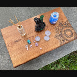 Купити Meditation table «Мandala» brown 50 cm по вигідній ціні в Києві, Житомирі, Україні Meditation table «Мandala» brown 50 cm